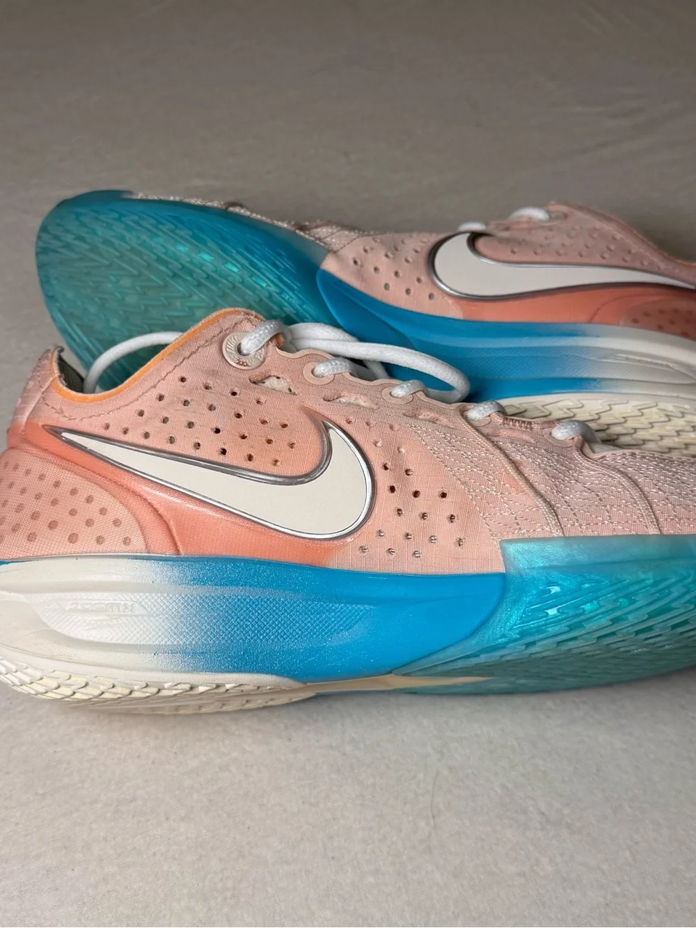 Nike Air Zoom GT Cut 3 Washrd Coral/Dusty Cactus Shoes Men’s 8=Women’s 9.5
